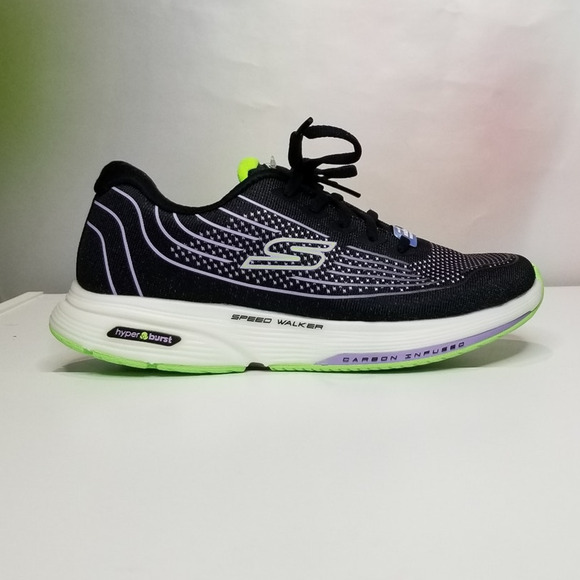 Skechers Women's GO WALK Speed Walker Stardust Shoes Size 9.5 NWT - Picture 4 of 8